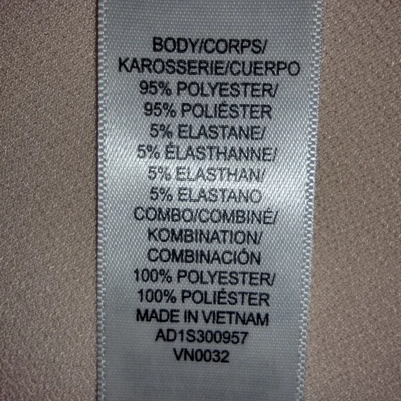 Adrianna Papell XL Champagne Top - Picture 6 of 8